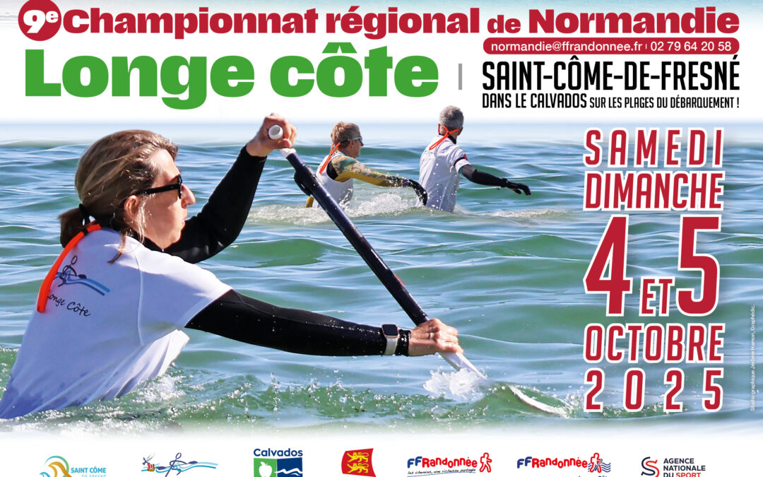 Championnat régional de Longe Côte à Saint-Côme-de-Fresné