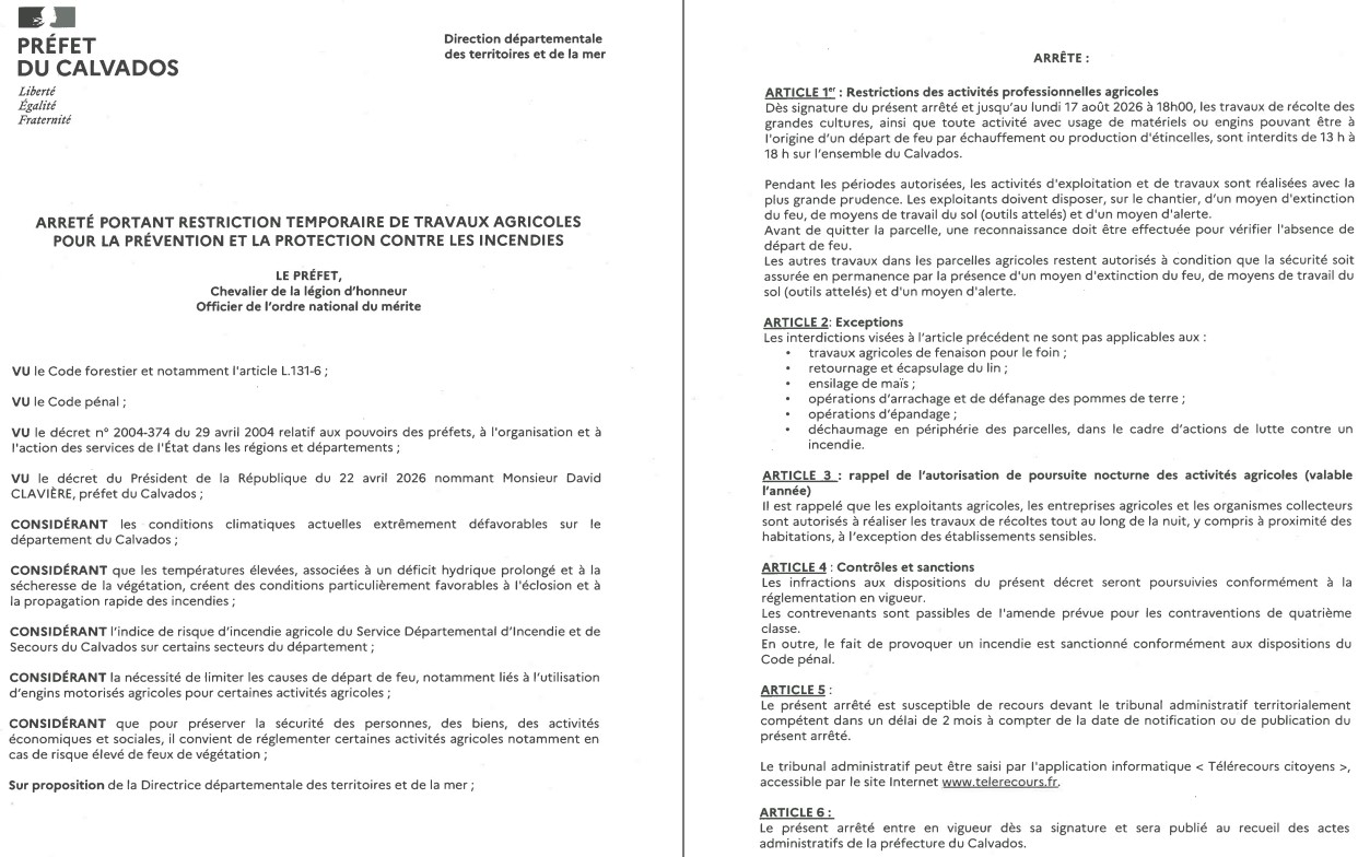 secheresse travaux agricoles